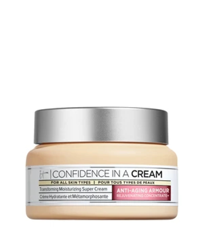 IT Cosmetics Confidence in a Cream Moisturizer Crème - Anti-Aging & Hydraterende - Gevoelige tot Alle Huidtypes - 60ml