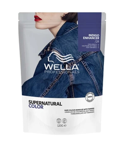 Wella Professionals Supernatural Color /28 Indigo Enhancer Professionele haarkleuring 120 g