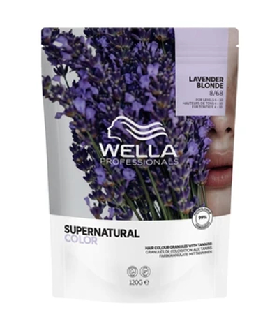 Wella Professionals Supernatural Color 8/68 Lavender Blonde Professionele haarkleuring 120 g