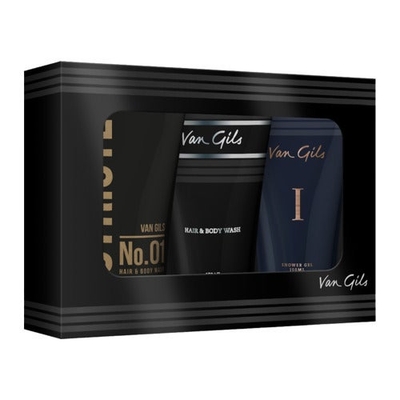 Van Gils Geschenkset 3x Showergel 150ml (Strictly for Men, Strictly No.01 en I)