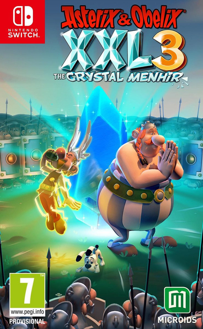 Asterix & Obelix XXL 3 the Crystal Menhir (Code in Box) Nintendo Switch