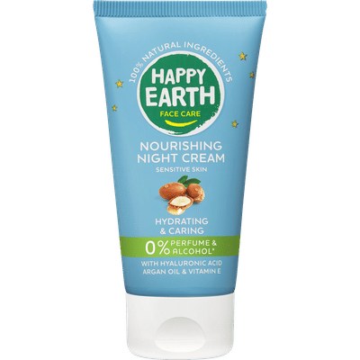 Happy Earth 100% Natuurlijke Face Care Nourishing Night Cream 50 ML