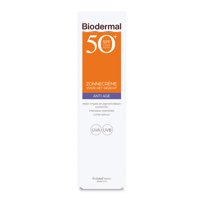 Biodermal Anti Age Zonnecrème voor het gezicht SPF50 40 ML