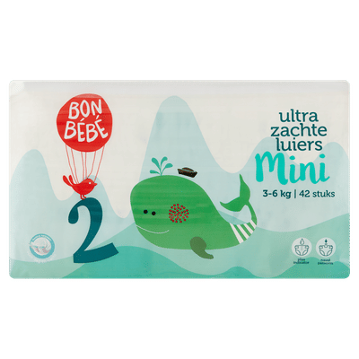 Bonbébé  luiers maat 2 - 42 stuks