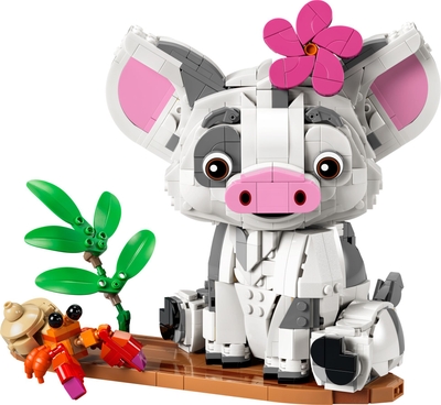 LEGO ǀ Disney Vaiana Pua Bouwbaar Dieren Speelgoed voor Kinderen en Decoratie 43292