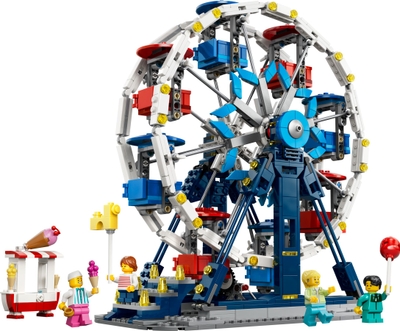 LEGO® Creator 3in1 Klassiek Reuzenrad Bouwspeelgoed - Maak een Reuzenrad, UFO-Attractie of Zweefmolen - Fantasierijk Kermisplezier - Cadeautip voor Jongens en Meisjes Vanaf 8 Jaar - 31389