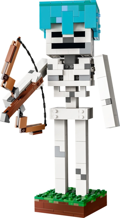 LEGO® Minecraft® Het Skelet - Decoratief Gamingspeelgoed - Modelbouwset - Gamingmerchandise voor Kinderen Vanaf 10 Jaar - 21594
