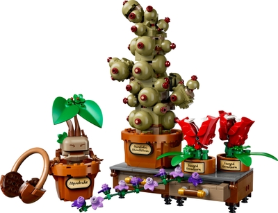 LEGO® Harry Potter™ Zweinstein™ Kruidenkunde Planten - Bouwset met Natuurthema voor een Speels Display - 3 Magische Planten - Harry Potter Cadeau voor Kinderen en Fans Vanaf 12 Jaar - 76474