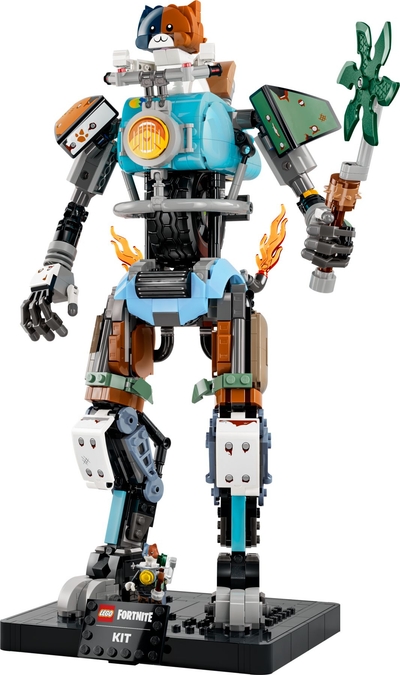 LEGO® Fortnite® KIT - Bouwset voor Kinderen - Cadeau voor Gamers - Figuur met Verstelbare Armen - Fortnite Speelgoed met een KIT Minifiguur en Power Claw Accessoire - 77081
