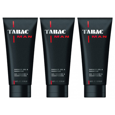 Tabac Tabac Man showergel 3 x 200 ml tube (3-Pack)