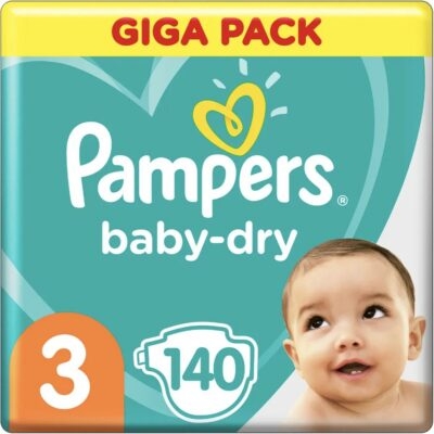 Pampers Baby Dry  luiers maat 3 - 140 stuks
