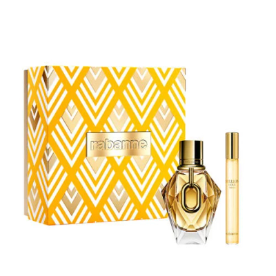 Rabanne Million Gold for Her geschenkset - eau de parfum 50 ml + mini spray 10 ml
