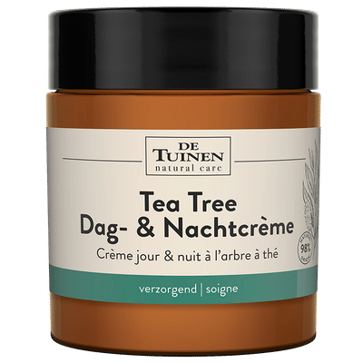3 halen = 1 betalen | De Tuinen Tea Tree Dag- & Nachtcrème - 120ml