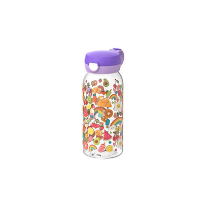 Mepal Campus waterfles (flip-up) (600 ml) Paars | Waterfles van Mepal