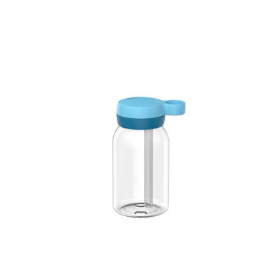 Mepal Campus waterfles met rietje (450 ml) Blauw | Waterfles van Mepal