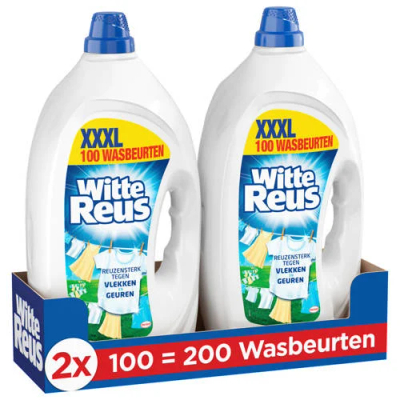 Witte Reus  wasmiddel witte was - 100 wasbeurten