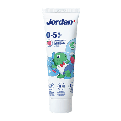 Jordan Kids 0-5 jaar Kindertandpasta 75 ml