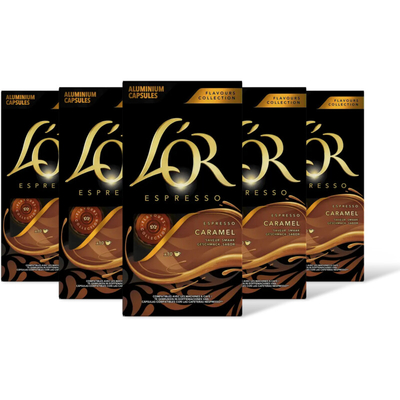 L'OR Espresso caramel capsules 5-pack Nespresso compatible koffiecups 5 stuks