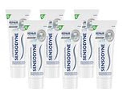 Sensodyne Repair & Protect Whitening Tandpasta Multiverpakking 6x75 ml