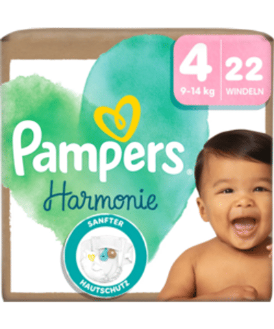 Pampers Harmonie  luiers maat 4 - 22 stuks