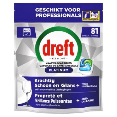 Dreft Regular vaatwastabletten  - 81 wasbeurten