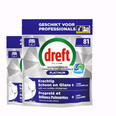 Dreft Regular vaatwastabletten  - 162 wasbeurten