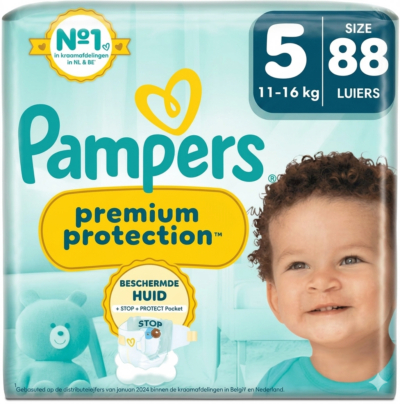 Pampers Premium Protection  luiers maat 5 - 88 stuks