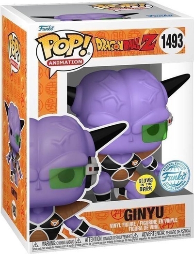 Pop Animation: Dragon Ball Z - Ginyu (Glow in the Dark) Funko Pop #1493