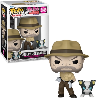 JoJo´s Bizarre Adventure POP!&Buddy Animation Vinyl Figures Joseph & Iggy 9 cm