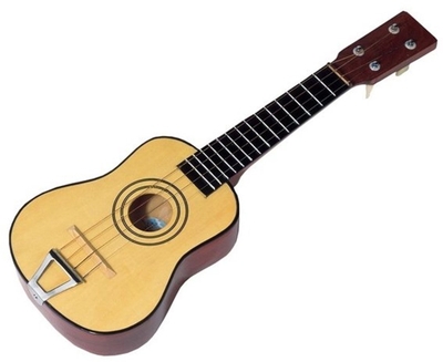 GOKI Muziek - Gitaar - L53Cm - Met Reservesnaren En Plectrum - 5 Jaar