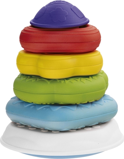 Chicco Stapeltoren - 2-in-1 Ringtoren & Vormenstoof (6-36 M)
