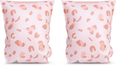 Swim Essentials | Oudroze Panterprint Zwembandjes 2-6 jaar