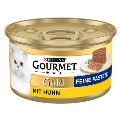 24 x 85 g Gourmet Kip Gold Mousse Voordeelpakket Kattenvoer - natvoer katten