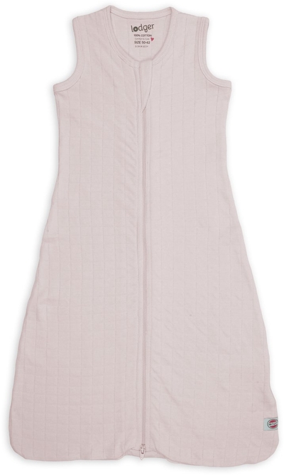 Lodger Hopper - Hydrofiele Slaapzak Baby - Roze - 0.3 TOG - 62cm - Biologisch Katoen - Zomerslaapzak & Babyslaapzak