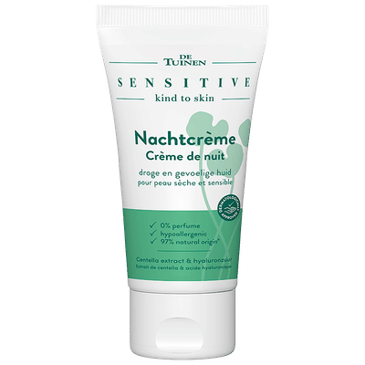1+1 gratis | De Tuinen Sensitive Nachtcrème - 50ml