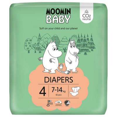Moomin Baby  luiers maat 4 - 42 stuks
