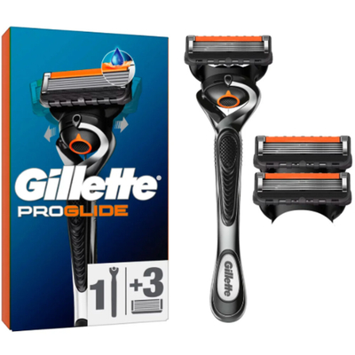 Gillette Fusion ProGlide scheersystemen - 3 stuks