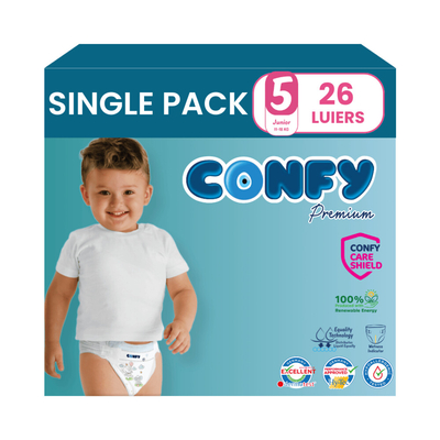 Confy  luiers maat 5 - 26 stuks
