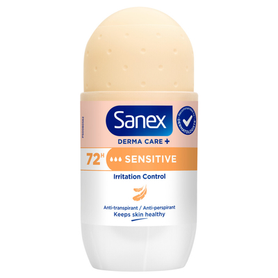 6x Sanex Deodorant Roller Dermo Sensitive 53 ml