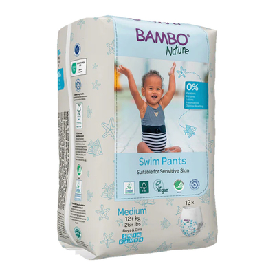 Bambo Nature  zwemluiers maat 4-5 - 12 stuks