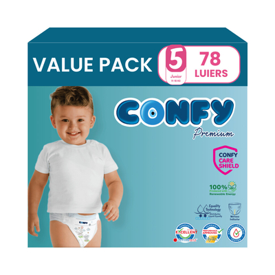 Confy  luiers maat 5 - 78 stuks