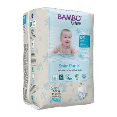 Bambo Nature  zwemluiers maat 2-3 - 12 stuks