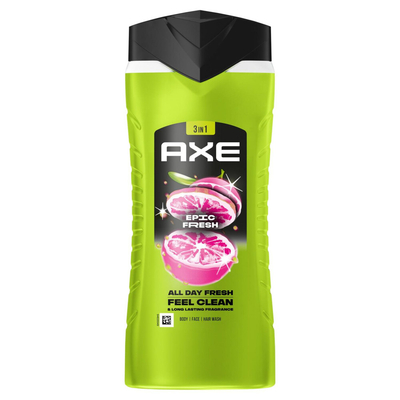 12x Axe 3-in-1 Douchegel Epic Fresh 400 ml