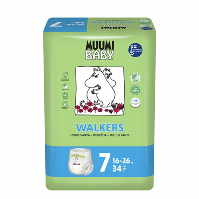 Moomin Baby  luierbroekjes maat 7 - 34 stuks