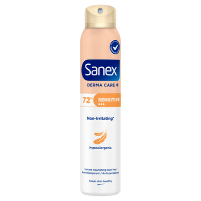 6x Sanex Deodorant Spray Dermo Sensitive 200 ml