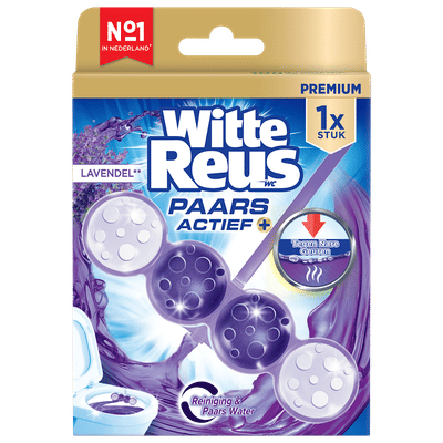 Witte Reus Toiletblok Self Active Lavendel 1 st