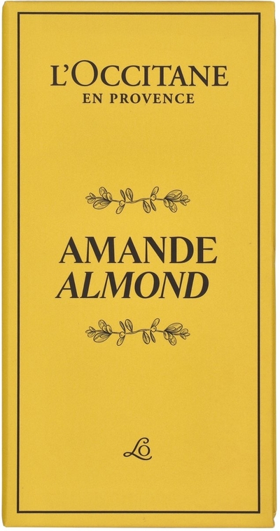 L'Occitane The Sweet Almond Giftset 175 ml - Hands & Nail Care 30ml/Shower Oil 75ml/Milk Concentrate 20ml/Delicious Soap 50g