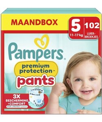 Pampers Premium Protection Pants  luierbroekjes maat 5 - 102 stuks