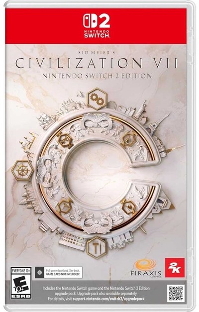 Nintendo Games Switch 2 Civilization Vii Ciab Transparant PAL