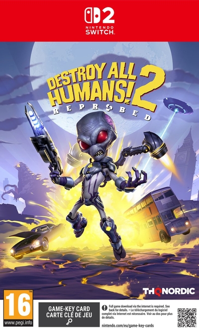 Destroy All Humans 2 Reprobed Nintendo Switch 2